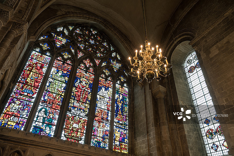 Canterbury Cathedral, Kent, UK图片素材