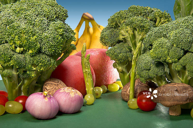 蔬菜森林图片素材