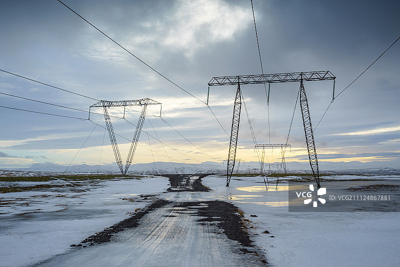 高压线图片素材