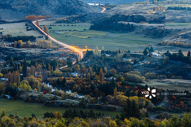 箭镇秋景图片素材