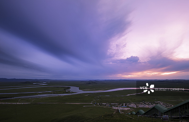 黄河九曲第一湾图片素材