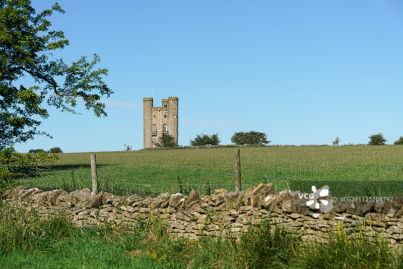 Broadway Tower, Cotswolds, UK图片素材