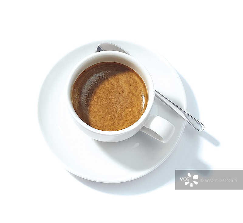 一杯意式浓缩咖啡图片素材