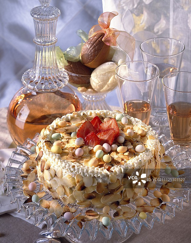 复活节蛋糕图片素材