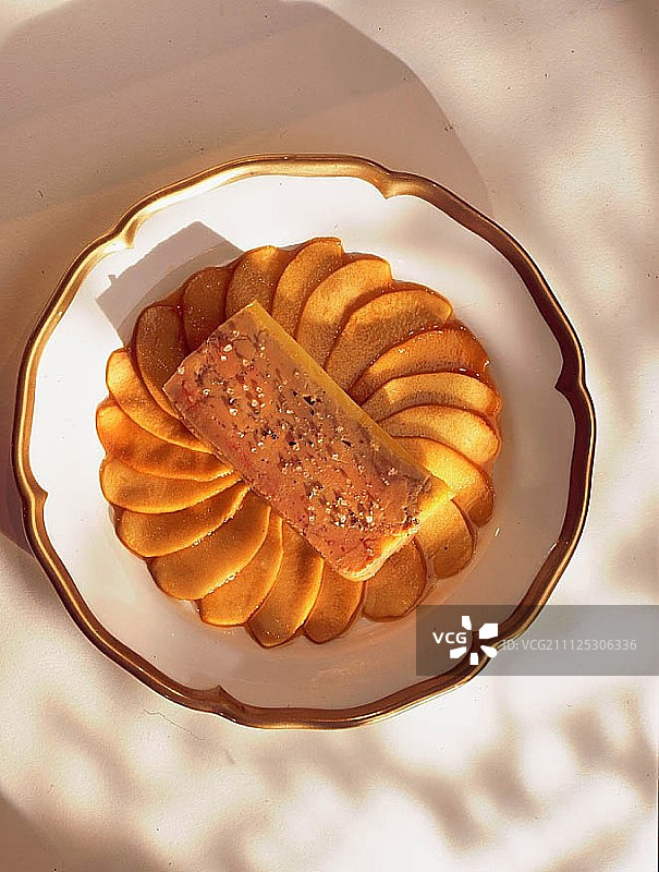 来自朗德斯的新鲜鹅肝酱图片素材