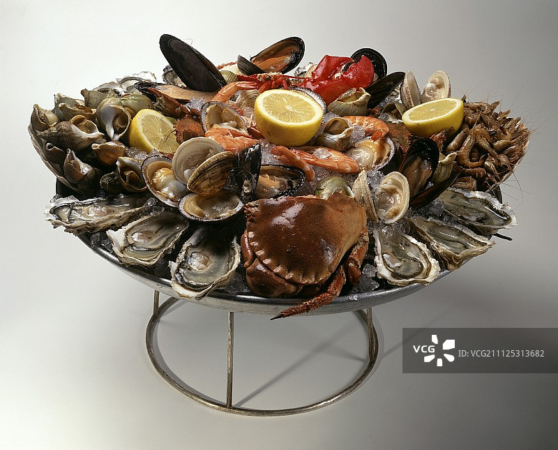 海鲜拼盘图片素材