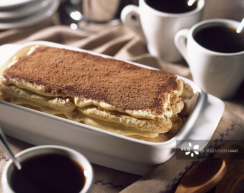 提拉米苏（步骤：完成）图片素材