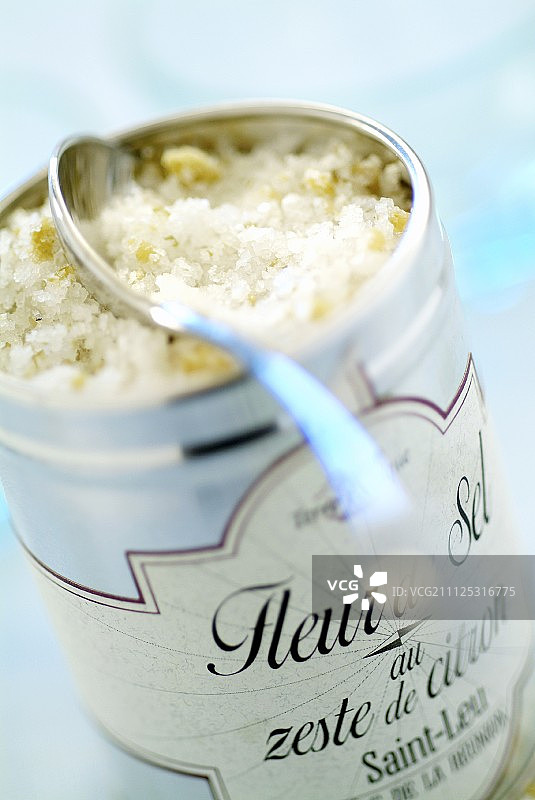 柠檬海盐之花图片素材