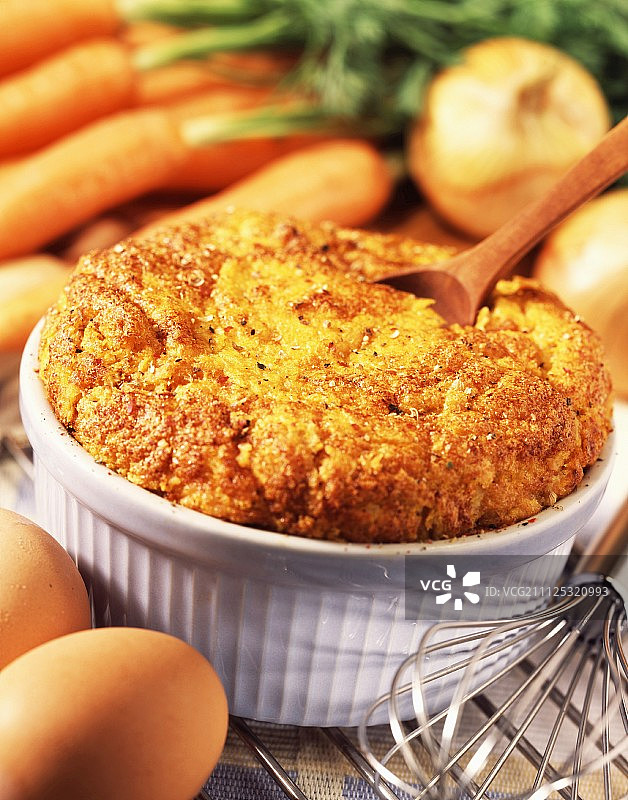 胡萝卜舒芙蕾图片素材