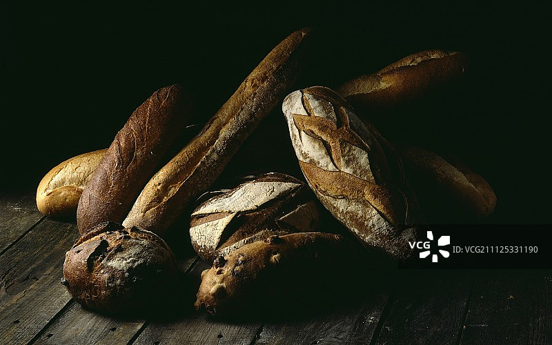 各式面包图片素材