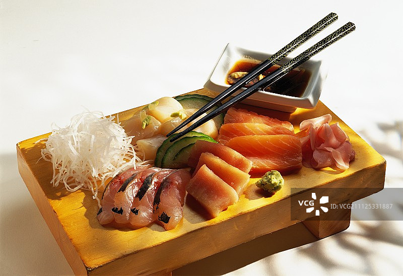 刺身菜谱视频图片素材