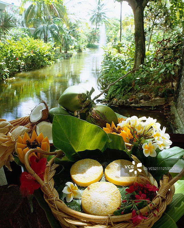 克里奥尔风味玉米饼图片素材