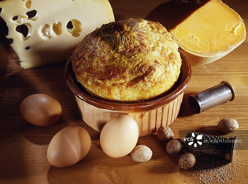 奶酪舒芙蕾图片素材