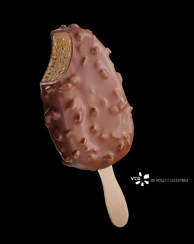 巧克力冰淇淋棒图片素材