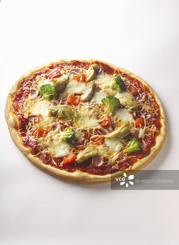 蔬菜披萨图片素材