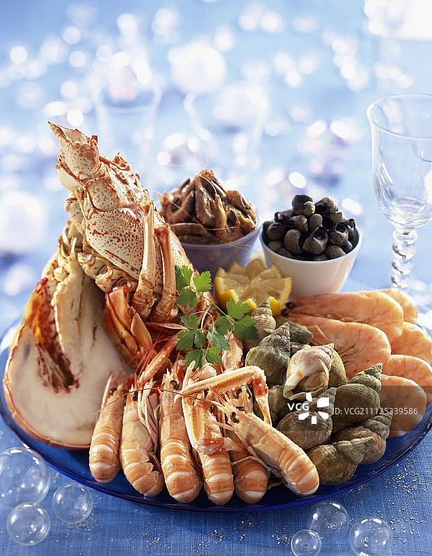 海鲜拼盘图片素材