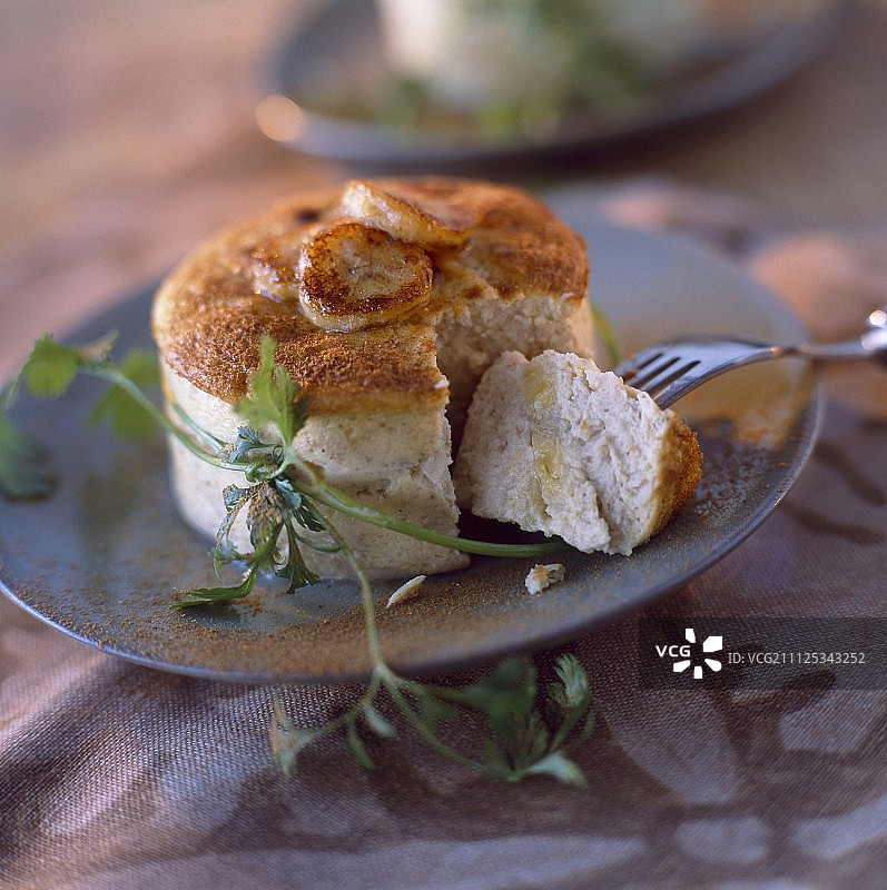 香蕉沙丁鱼慕斯图片素材