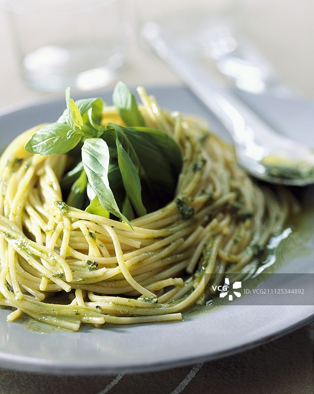 香蒜酱意面图片素材