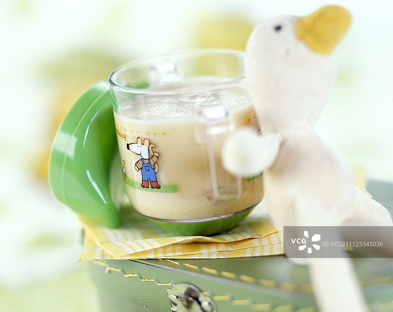 香蕉奶昔图片素材