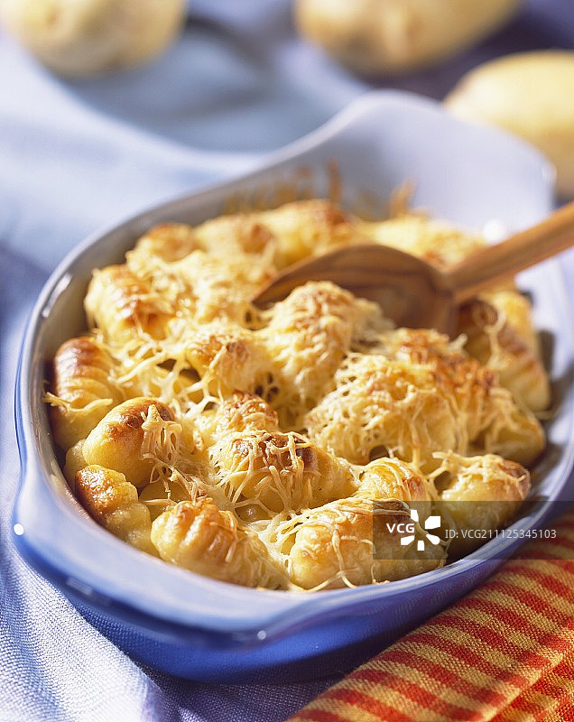 土豆面疙瘩（食谱影片）图片素材