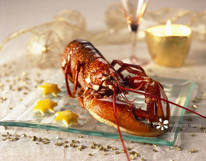 烹饪龙虾图片素材
