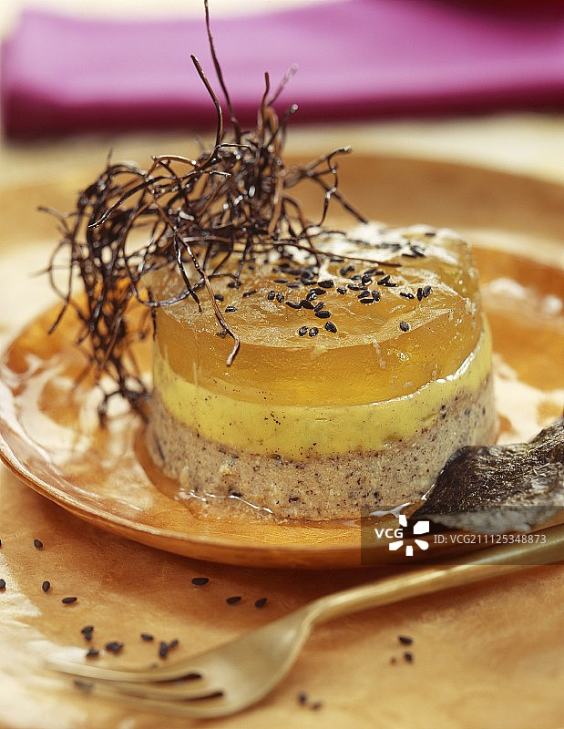 海苔冻糕图片素材