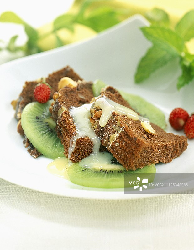 猕猴桃全麦饼干图片素材