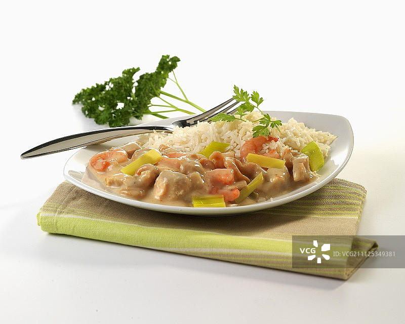 小牛肉烩嫩蔬菜图片素材