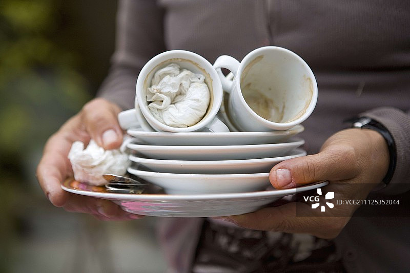 清理餐桌图片素材