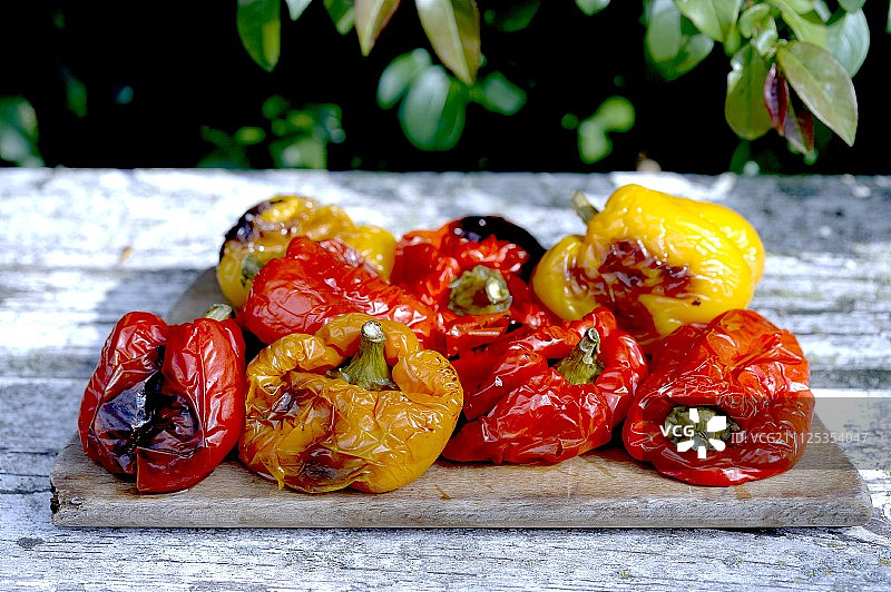 烤辣椒图片素材