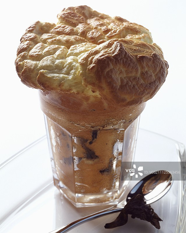 喇叭菌舒芙蕾图片素材