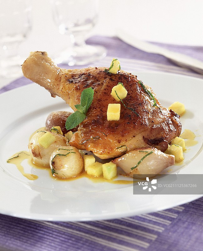 咖喱鸡肉土豆图片素材