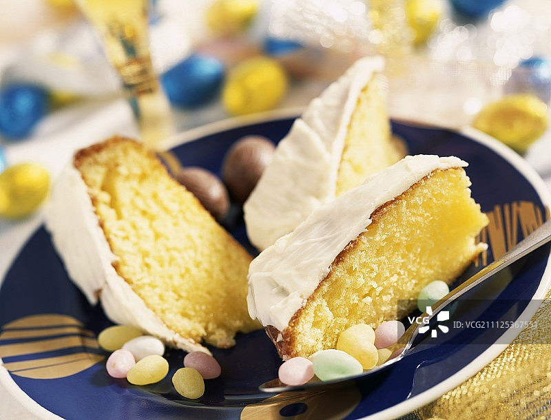 冰镇橙味海绵蛋糕（最终拍摄食谱）图片素材