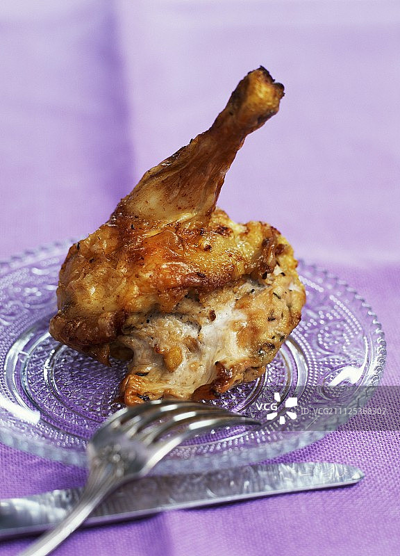 奶酪馅鸡腿图片素材