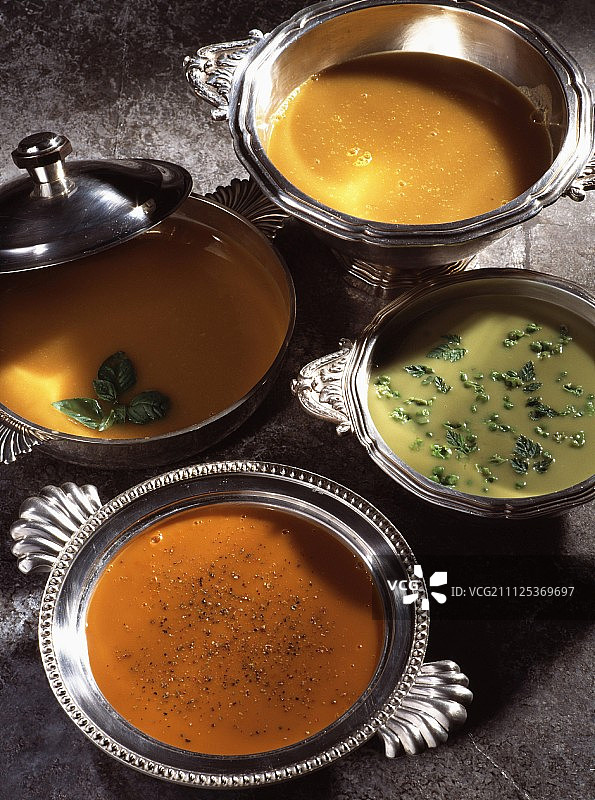 各式汤品和肉汤精选图片素材