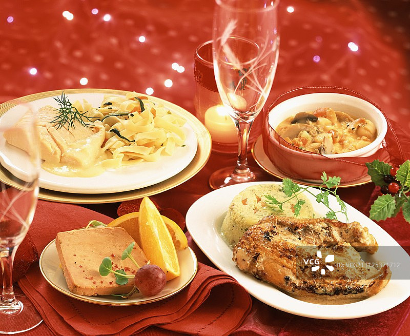 圣诞餐图片素材