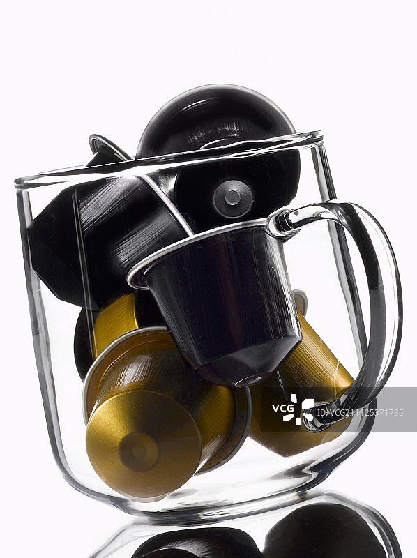 意式浓缩咖啡机专用咖啡胶囊图片素材