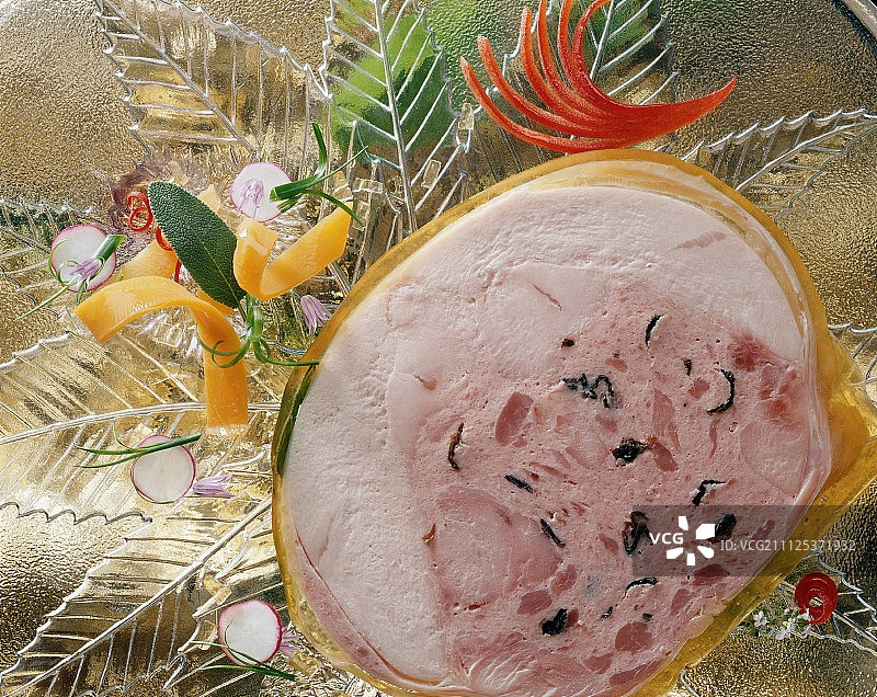 鲑鱼冻图片素材