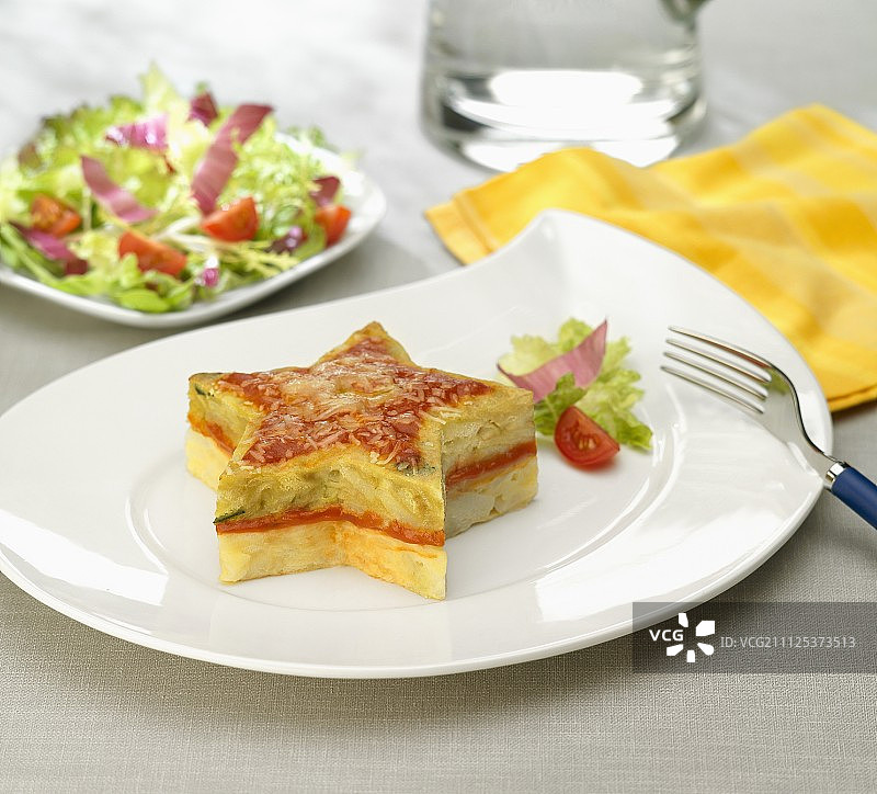 星形玉米饼图片素材