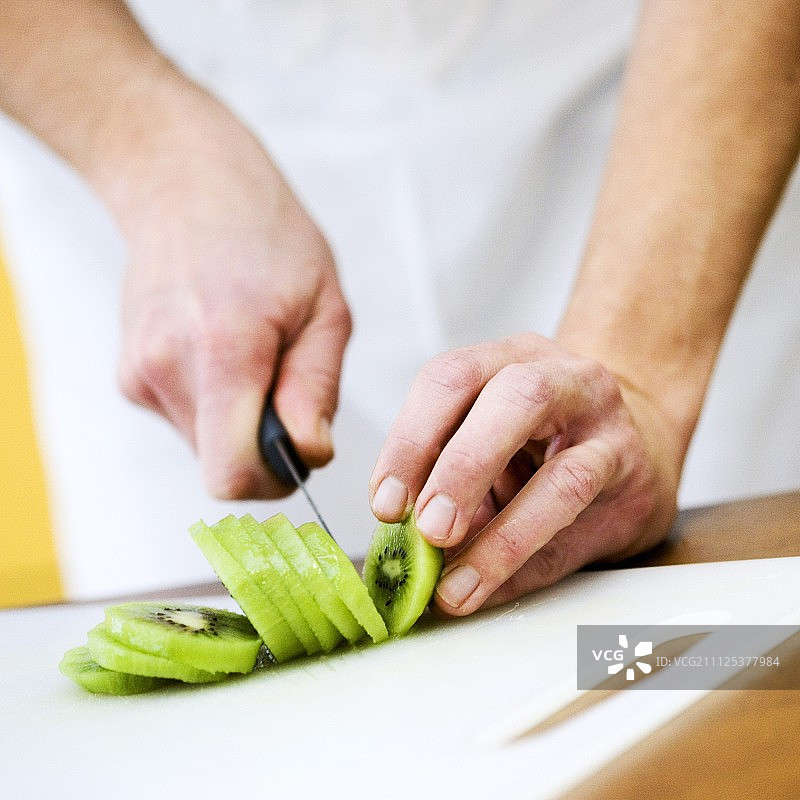切猕猴桃图片素材