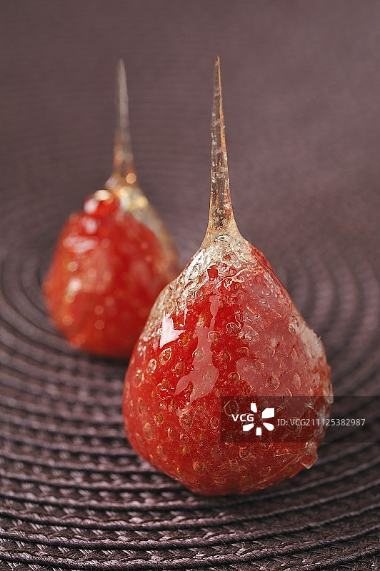 太妃糖草莓图片素材