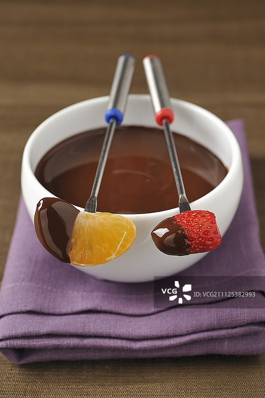 巧克力火锅图片素材