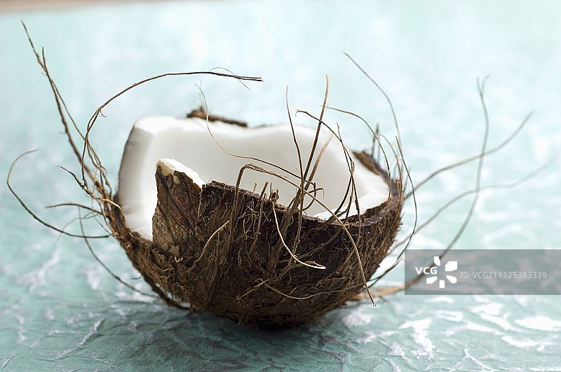 半个椰子图片素材