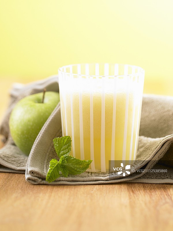 苹果冰沙图片素材