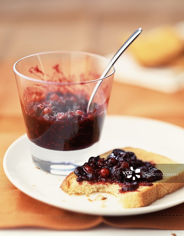 夏季水果果酱图片素材