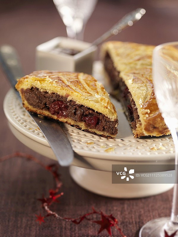 巧克力法式乡村蛋糕图片素材