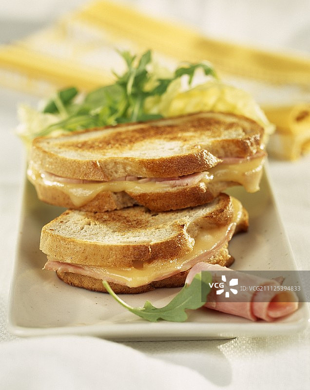 烤三明治图片素材
