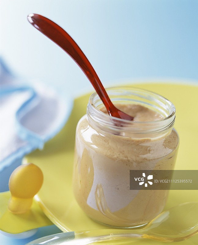 婴儿食品罐头图片素材