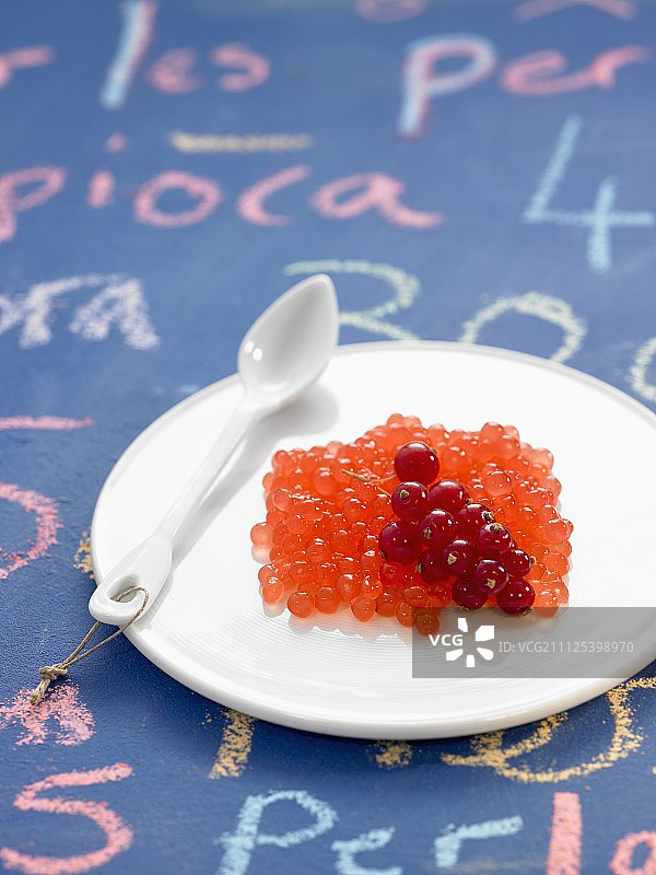 石榴汁红醋栗木薯图片素材