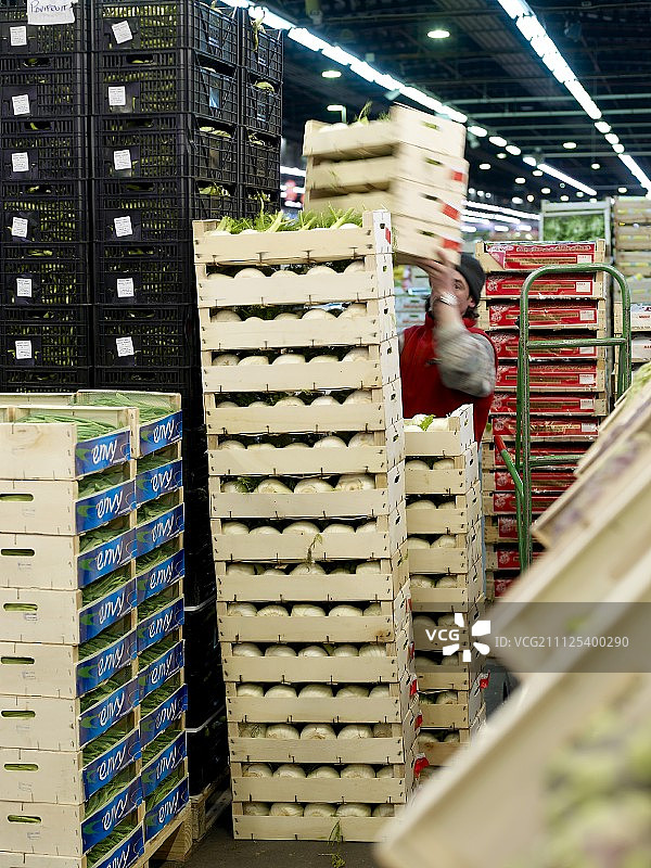 用于批发的蔬菜水果仓库图片素材